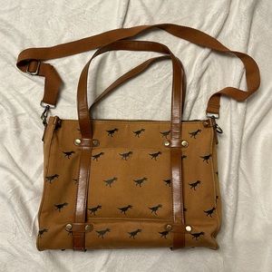 Mod Cloth Camp tote dinosaur print